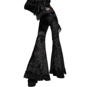 Pantalon Gothique Femme avec Rivets
