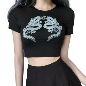 T-Shirt Gothique Femme